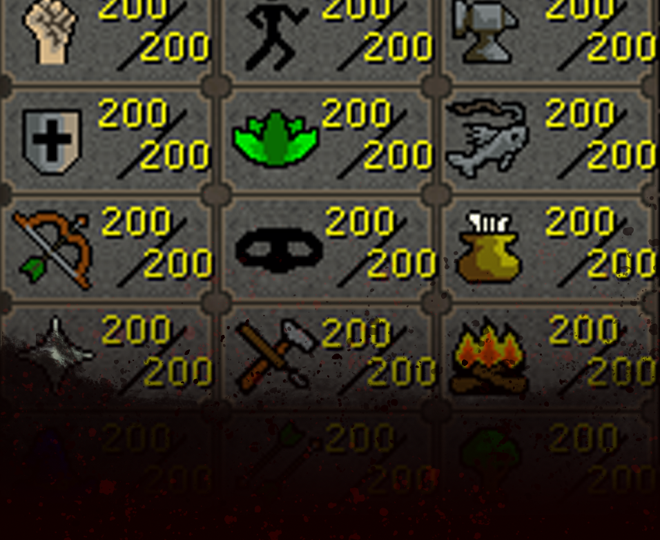Level 200 max stats